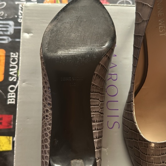 Nine W. pointed snake heels - Picture 6 of 6